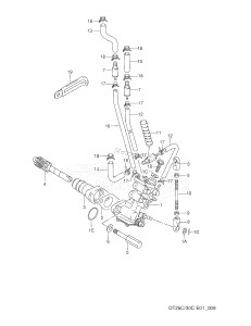 DT30C From 03003-030001 ()  2000 drawing OIL PUMP