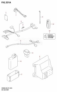 DF200A From 20003F-710001 (E03)  2017 drawing KEY LESS START (DF200AT:E03)