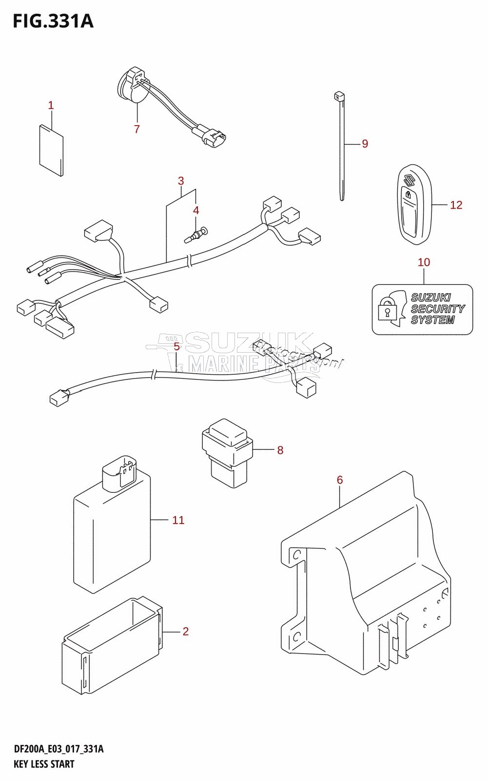 KEY LESS START (DF200AT:E03)