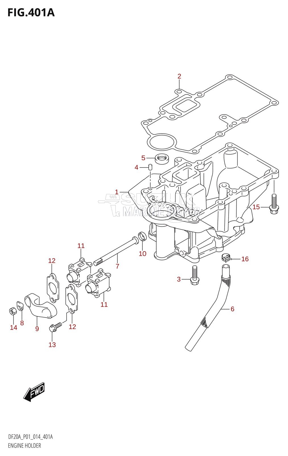 ENGINE HOLDER