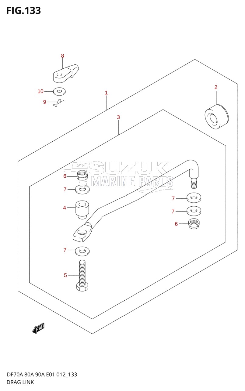 DRAG LINK (DF70ATH E01)