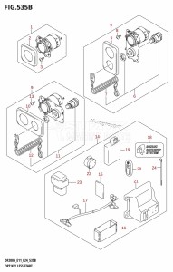 DF150AS From 15003F-440001 (E03 E11 E40)  2024 drawing OPT:KEY LESS START