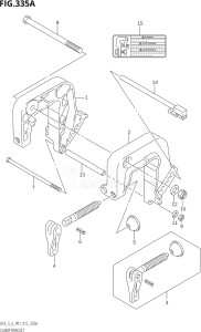 00402F-210001 (2012) 4hp P01-Gen. Export 1 (DF4) DF4 drawing CLAMP BRACKET