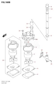 DF250ST From 25004F-240001 (E03)  2022 drawing WATER PUMP (E03:(DF225T,DF225Z,DF250T,DF250Z))