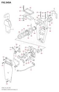 06002F-040001 (2020) 60hp E01 E40-Gen. Export 1 - Costa Rica (DF60A  DF60AQH  DF60ATH) DF60A drawing OPT:REMOTE CONTROL ASSY SINGLE (2)