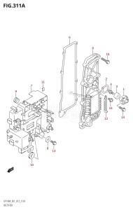 DF140A From 14003F-310001 (E01 E40)  2013 drawing RECTIFIER