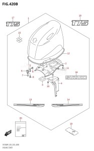 DF150AZ From 15003Z-040001 (E03)  2020 drawing ENGINE COVER (DF175AP)