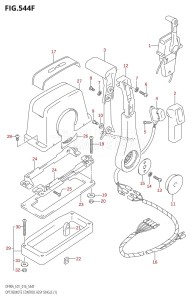 DF70A From 07003F-610001 (E01 E40)  2016 drawing OPT:REMOTE CONTROL ASSY SINGLE (1) (DF90A:E40)