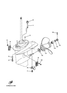 E25BMHL drawing LOWER-CASING-x-DRIVE-2