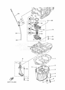 FL150AET1X drawing VENTILATEUR-DHUILE