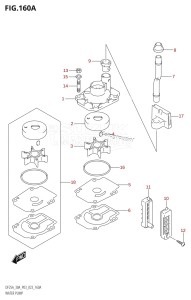 DF30A From 03003F-240001 (P03)  2022 drawing WATER PUMP