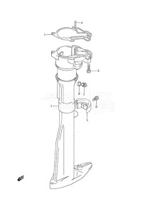 DF 2.5 drawing Drive Shaft Housing