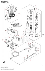 DF8A From 00801F-140001 (E01)  2021 drawing OPT:STARTING MOTOR (MANUAL STARTER) (M-STARTER)