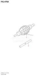 DF115AZ From 11503Z-710001 (E11 E40)  2017 drawing SQUEEZE PUMP (DF100AT:E11)