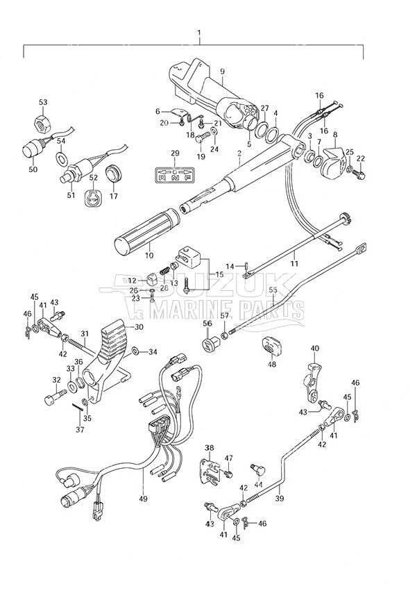 Tiller Handle