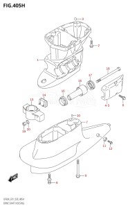 04004F-040001 (2020) 40hp E34-Italy (DF40AST) DF40A drawing DRIVE SHAFT HOUSING (DF50AVTH:E01)