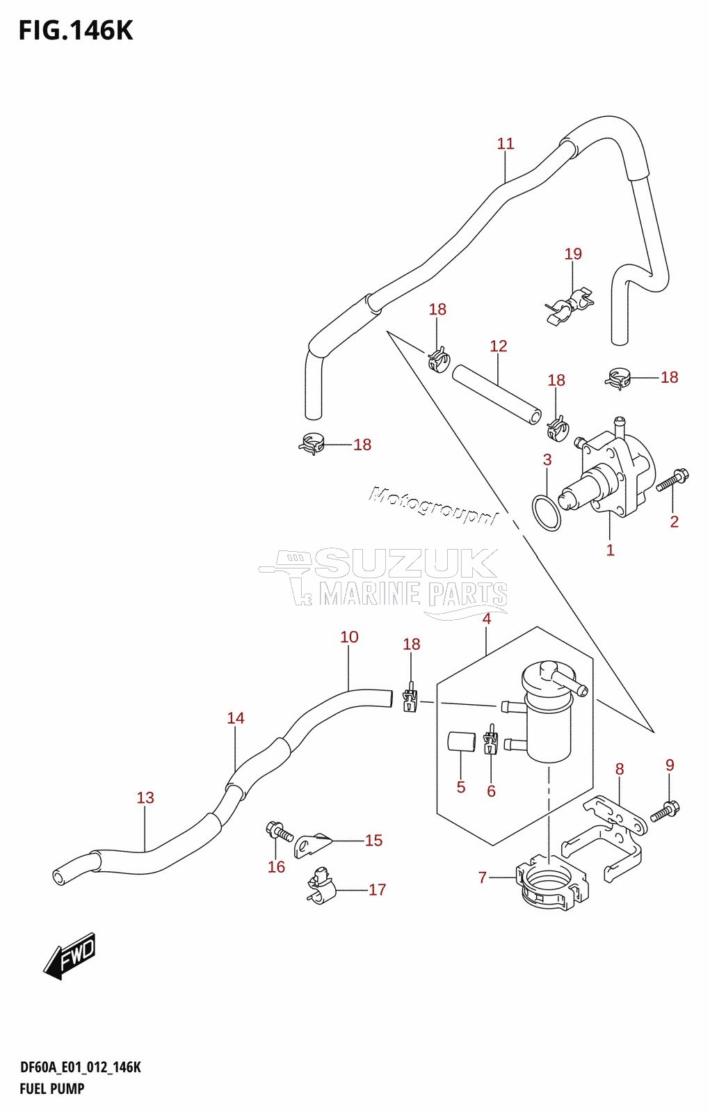 FUEL PUMP (DF60ATH:E01)