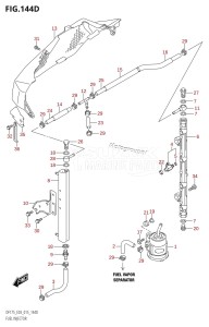 DF150Z From 15002Z-510001 (E03)  2015 drawing FUEL INJECTOR (DF150ZG:E03)