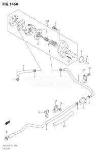 00994F-040001 (2020) 9.9hp E01-Gen. Export 1 (DF9.9A   DF9.9ARK10) DF9.9A drawing FUEL PUMP