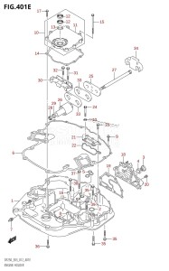 DF250Z From 25003Z-210001 (E03)  2012 drawing ENGINE HOLDER (DF250T:E03)