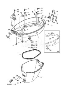 F40A drawing BOTTOM-COWLING