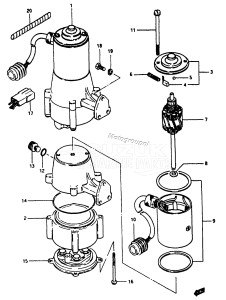 DT115 From 11501-200001 ()  1982 drawing POWER UNIT