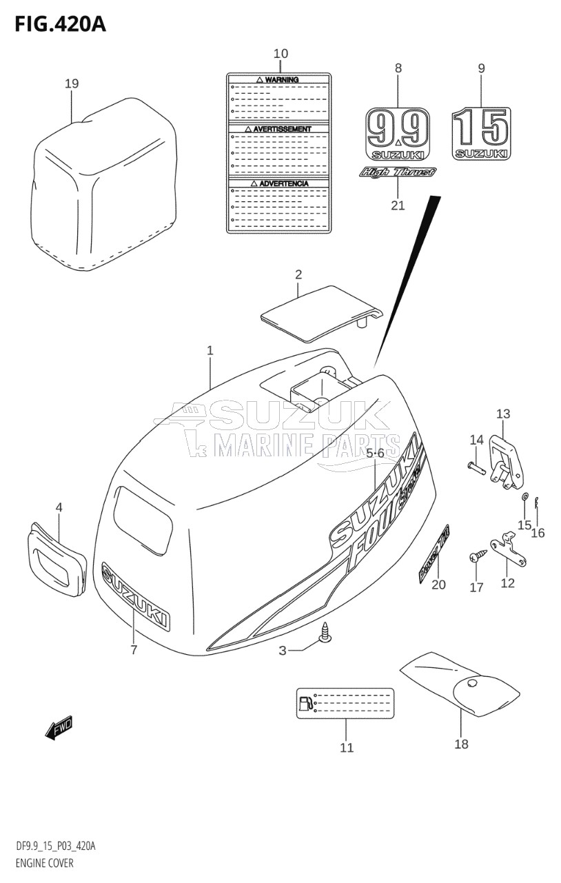 ENGINE COVER (K4,K5,K6,K7,K8,K9)