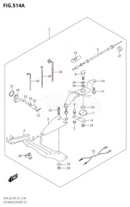 DF6A From 00603F-710001 (P03)  2017 drawing OPT:REMOCON PARTS SET