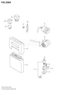 DF140Z From 14001Z-421001 (E03)  2004 drawing PTT SWITCH /​ ENGINE CONTROL UNIT (K2,K3)