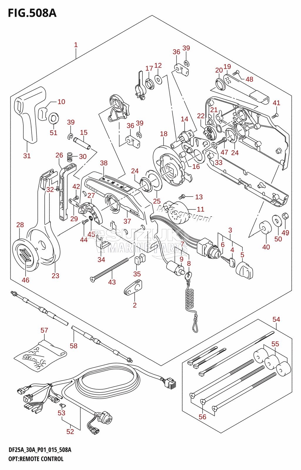 OPT:REMOTE CONTROL (DF25A:P01)