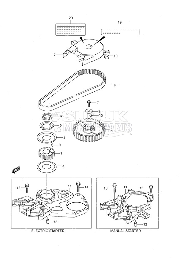 Timing Belt Non-Remote Control