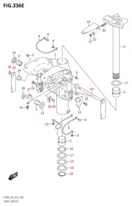 DF60A From 06002F-040001 (E01 E40)  2020 drawing SWIVEL BRACKET (DF60A:E40)