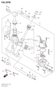 DF200Z From 20002Z-810001 (E03)  2018 drawing TRIM CYLINDER (L-TRANSOM)