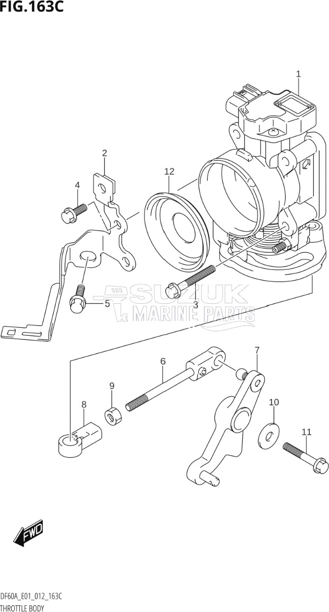 THROTTLE BODY (DF40AST:E34)