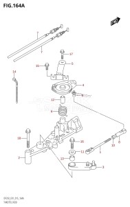 DF225Z From 22503Z-510001 (E01 E40)  2005 drawing THROTTLE ROD