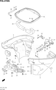 02503F-110001 (2011) 25hp E03-USA (DF25  DF25R) DF25 drawing SIDE COVER