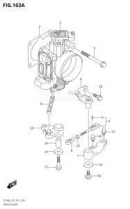 DF115A From 11503F-510001 (E01 E40)  2015 drawing THROTTLE BODY