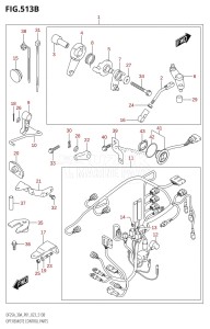 DF30A From 03003F-140001 (P01 P40)  2021 drawing OPT:REMOTE CONTROL PARTS (DF25ATH,DF30ATH)