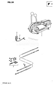 DT75 From 070501-60614 ()  1986 drawing OPT: REMOTE CONTROL