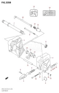 DF8A From 00801F-310001 (P03)  2013 drawing CLAMP BRACKET (DF8AR:P03)