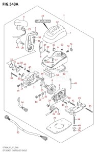 DF300A From 30002P-510001 (E01 E40)  2015 drawing OPT:REMOTE CONTROL ASSY SINGLE