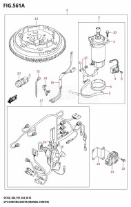 DF25A From 02504F-440001 (P01)  2024 drawing OPT:STARTING MOTOR (MANUAL STARTER) (M-STARTER)