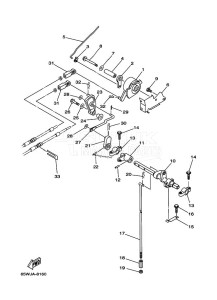 F25AE-NV drawing THROTTLE-CONTROL