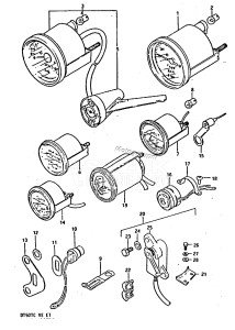 DT50 From 05003-401001 ()  1984 drawing OPT : ELECTRICAL (1)