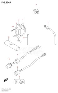 00994F-610001 (2016) 9.9hp P01-Gen. Export 1 (DF9.9A  DF9.9AR) DF9.9A drawing SENSOR / SWITCH (DF8A:P01)