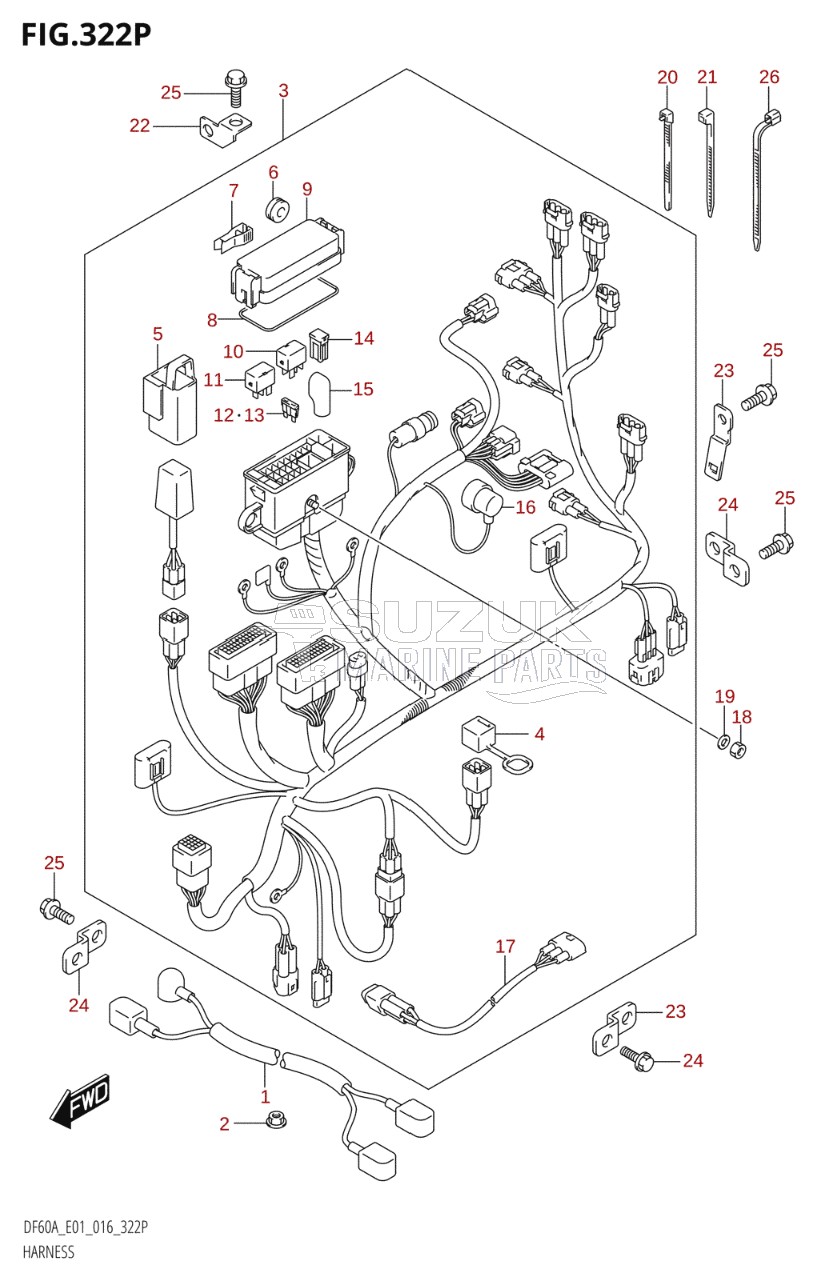 HARNESS (DF50AVTH:E01)