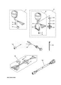 F100B drawing SPEEDOMETER