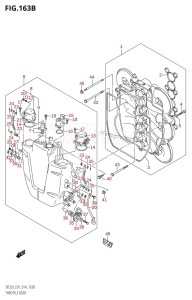 DF225T From 22503F-410001 (E01 E40)  2014 drawing THROTTLE BODY (DF200T:E40)