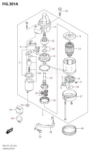 DF8A From 00801F-040001 (E01 P01   -)  2020 drawing STARTING MOTOR