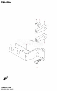 DF8A From 00801F-410001 (P01)  2014 drawing REMOCON CABLE HOLDER (DF8AR,DF9.9AR)